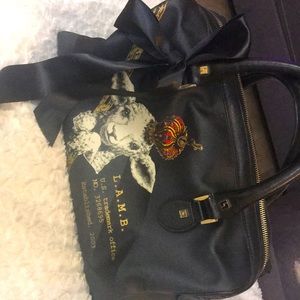 L.A.M.B little lamb crown signature satchel tote